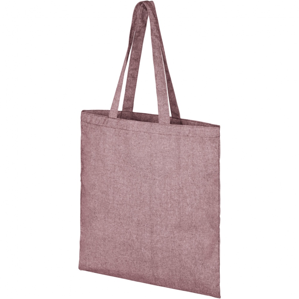 Logo trade promotional items image of: Pheebs 150 g/m² recycled tote bag 7L