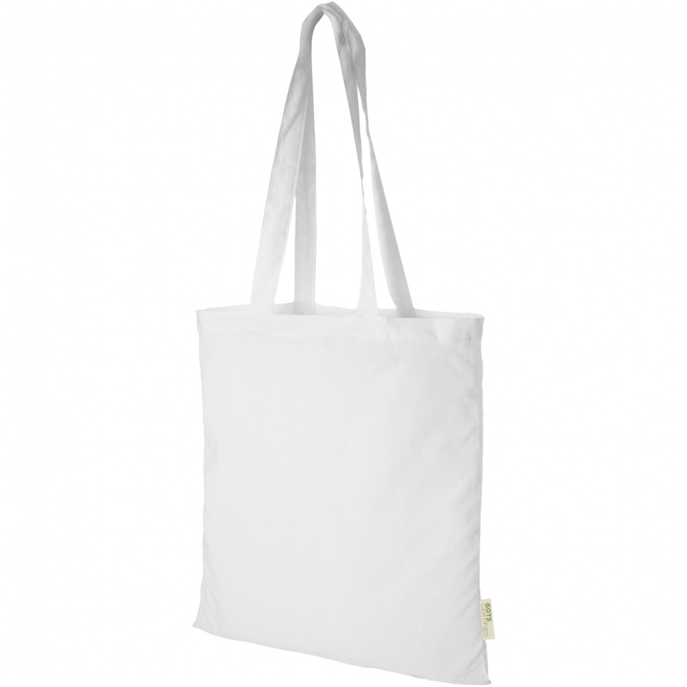 Logotrade promotional giveaways photo of: Orissa 100 g/m² organic cotton tote bag 7L