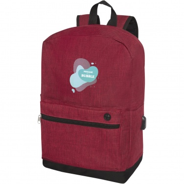 Logo trade business gifts image of: Hoss 15.6" business laptop backpack 16L