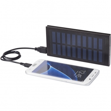 Logo trade promotional item photo of: Stellar 8000 mAh solar power bank