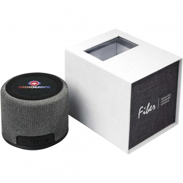 Logo trade promotional items picture of: Fiber 3W wireless charging Bluetooth® speaker