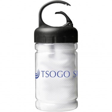 Logo trade promotional giveaways picture of: Remy cooling towel in PET container