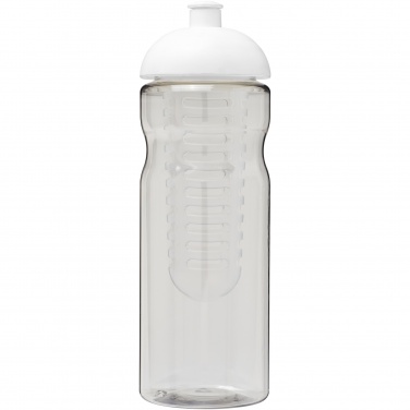 Logo trade promotional merchandise photo of: H2O Active® Base 650 ml dome lid sport bottle & infuser