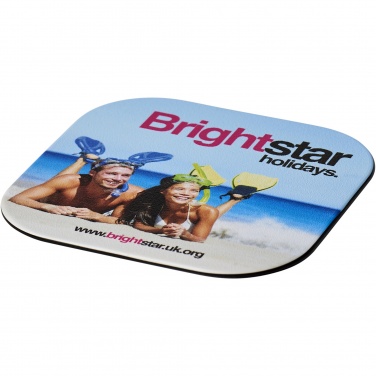 Logo trade advertising products image of: Brite-Mat® square coaster