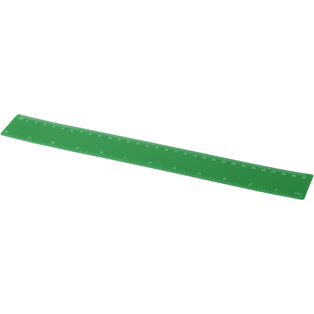 Logo trade promotional gift photo of: Rothko 30 cm plastic ruler