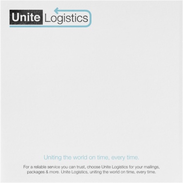 Logo trade promotional giveaways image of: Sticky-Mate® large square sticky notes 100x100mm