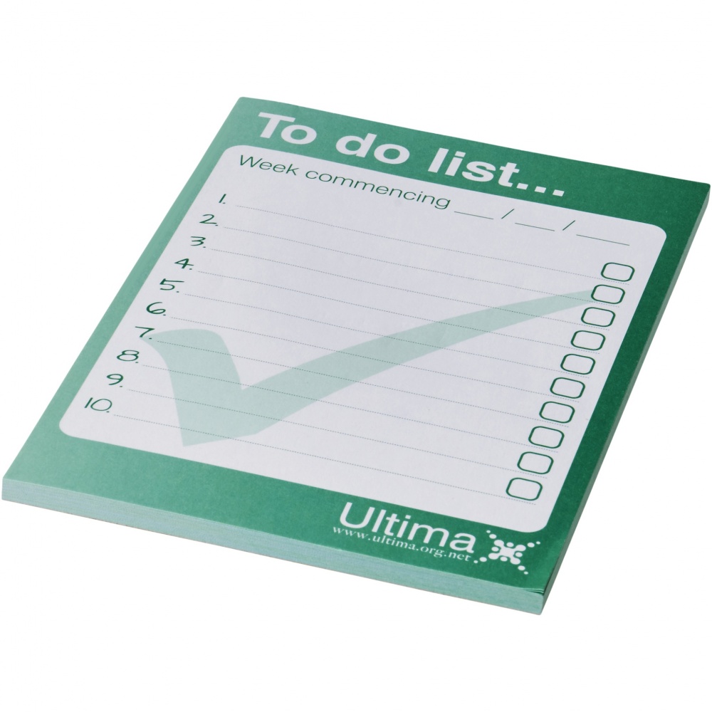 Logo trade promotional merchandise photo of: Desk-Mate® A6 notepad