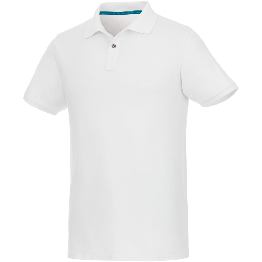 Logotrade corporate gift picture of: Beryl short sleeve men's organic recycled polo