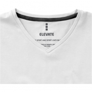 Logo trade promotional items picture of: Kawartha short sleeve men's organic V-neck t-shirt