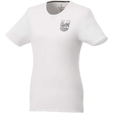 Logotrade corporate gift picture of: Balfour short sleeve women's organic t-shirt