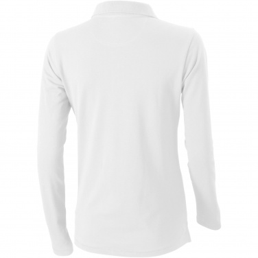 Logo trade advertising products image of: Oakville long sleeve women's polo