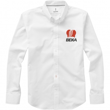 Logo trade promotional gift photo of: Vaillant long sleeve men's oxford shirt
