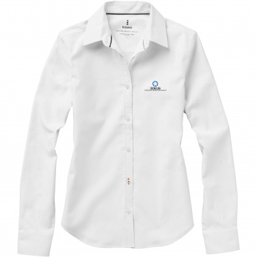 Logo trade promotional items image of: Vaillant long sleeve women's oxford shirt