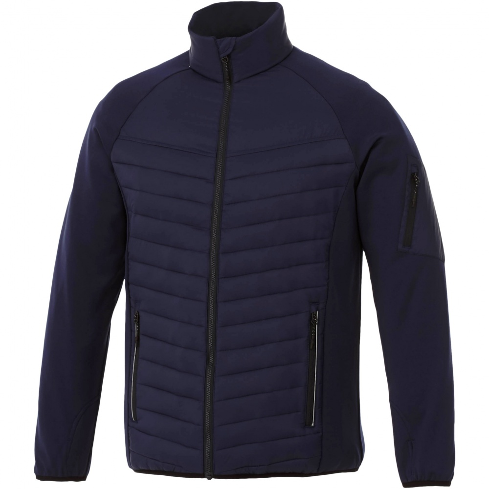 Logotrade advertising product picture of: Banff men's hybrid insulated jacket