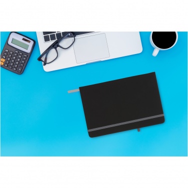 Logo trade promotional items image of: Noir medium notebook