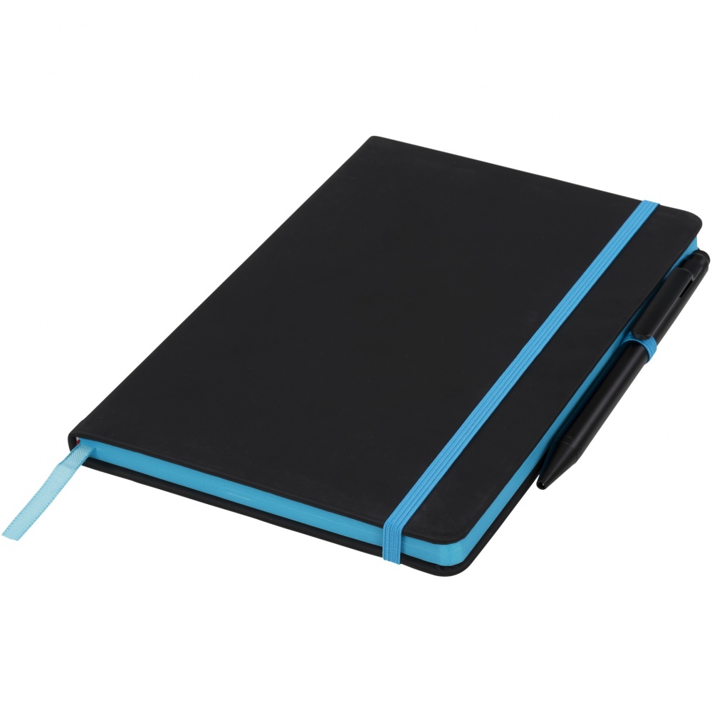 Logotrade promotional merchandise image of: Noir Edge medium notebook