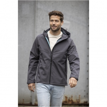 Logotrade promotional giveaways photo of: Coltan men’s GRS recycled softshell jacket