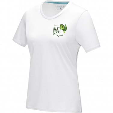 Logo trade promotional products picture of: Azurite short sleeve women’s organic t-shirt
