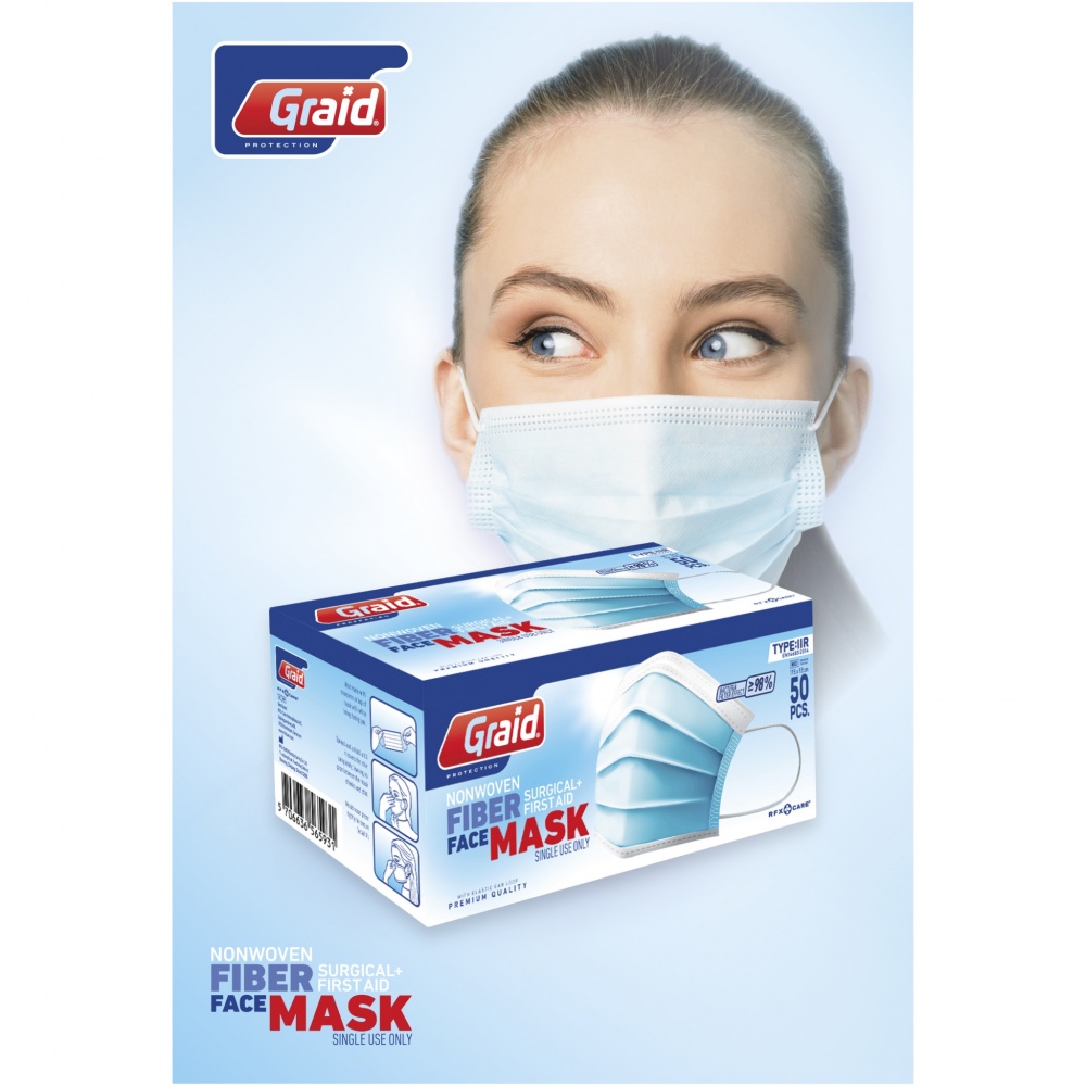 Logotrade business gift image of: Moore type IIR face mask