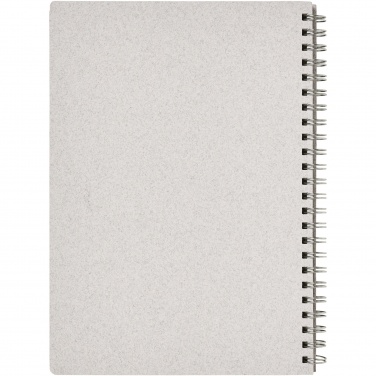 Logotrade promotional product picture of: Bianco A5 size wire-o notebook