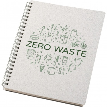 Logotrade corporate gifts photo of: Bianco A5 size wire-o notebook