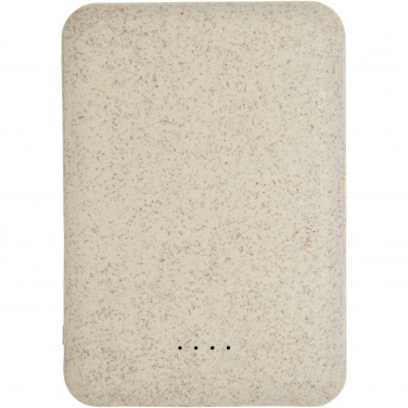 Logotrade promotional product picture of: Asama 5000 mAh wheat straw power bank