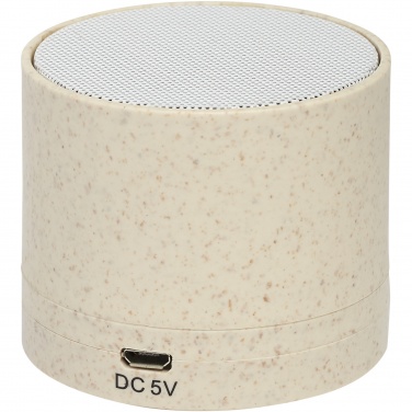 Logotrade promotional merchandise image of: Kikai wheat straw Bluetooth® speaker