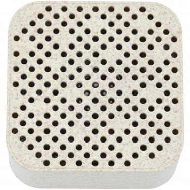 Logotrade promotional products photo of: Aira wheat straw Bluetooth® speaker