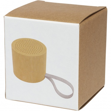 Logo trade promotional merchandise picture of: Lako bamboo Bluetooth® speaker 