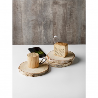 Logo trade promotional products picture of: Arcana bamboo Bluetooth® speaker