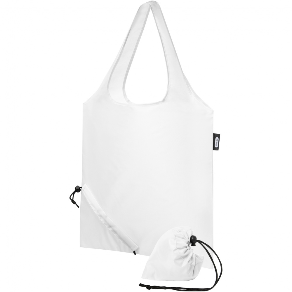 Logotrade corporate gift image of: Sabia RPET foldable tote bag 7L