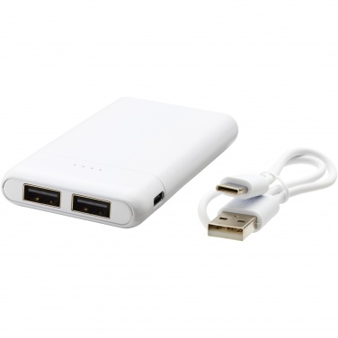 Logo trade corporate gifts image of: Odyssey 5000mAh high density power bank