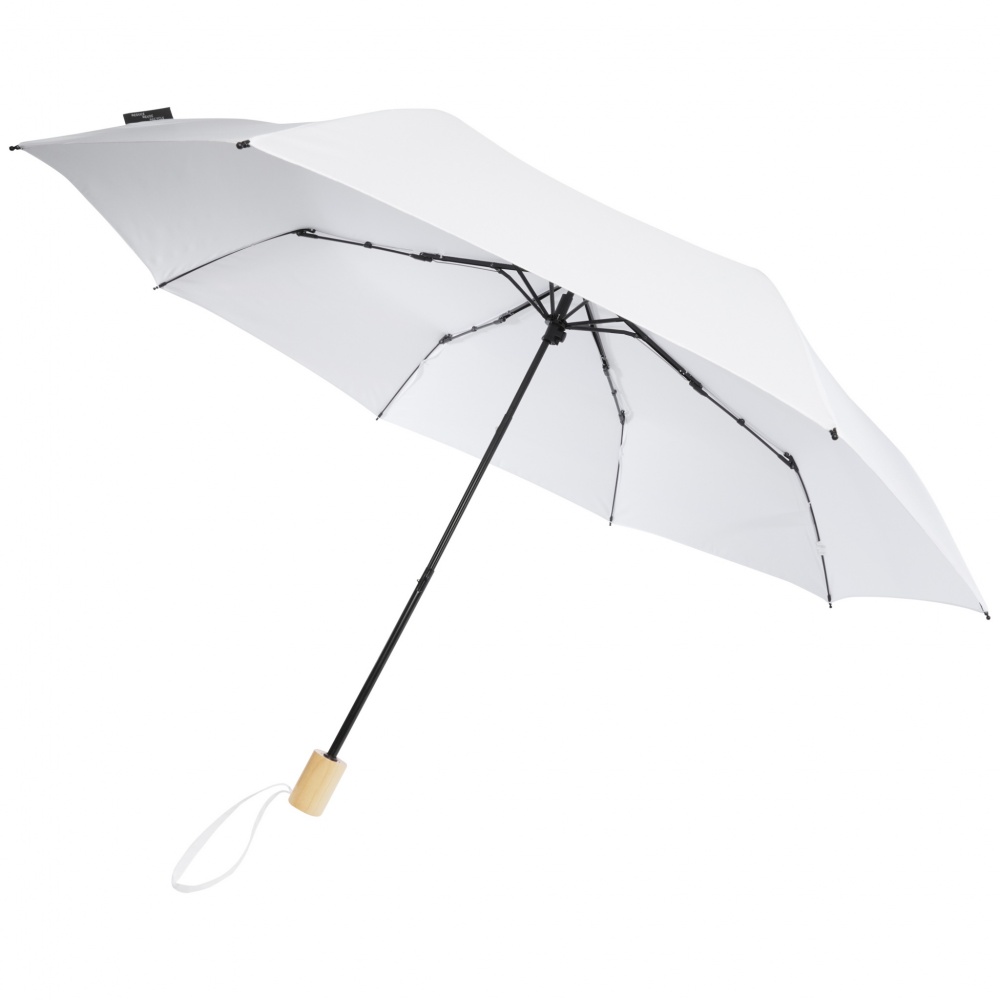 Logotrade business gifts photo of: Birgit 21'' foldable windproof recycled PET umbrella