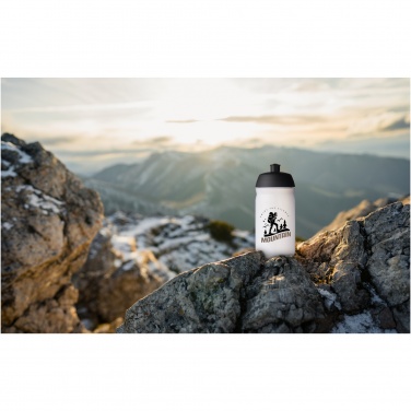 Logo trade advertising product photo of: HydroFlex™ Clear 500 ml squeezy sport bottle