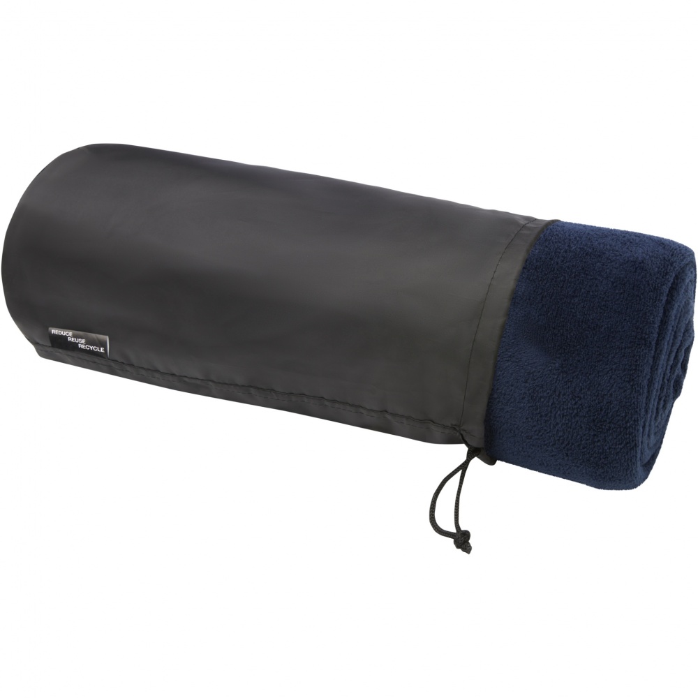 Logotrade corporate gift picture of: Lily GRS certified RPET coral fleece blanket