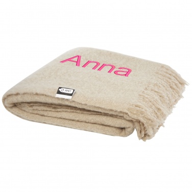 Logo trade promotional items picture of: Ivy GRS certified RPET blanket