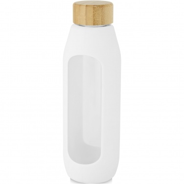 Logotrade business gift image of: Tidan 600 ml borosilicate glass bottle with silicone grip