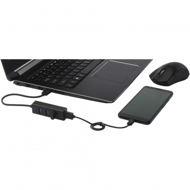 Logotrade corporate gift picture of: ADAPT aluminum USB 3.0 hub