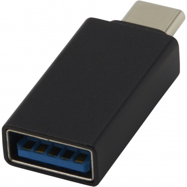Logotrade promotional merchandise picture of: ADAPT aluminum USB-C to USB-A 3.0 adapter