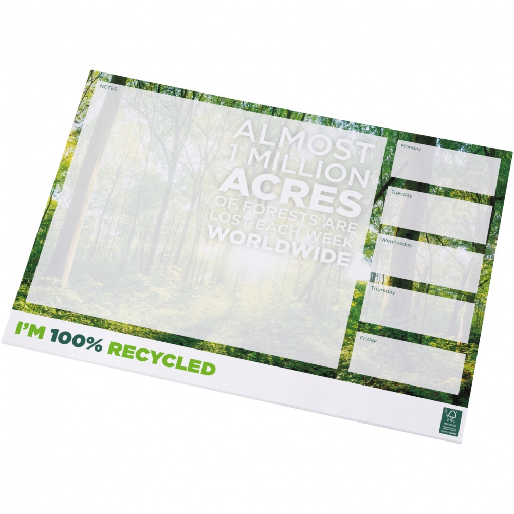 Logotrade advertising products photo of: Desk-Mate® A3 recycled notepad