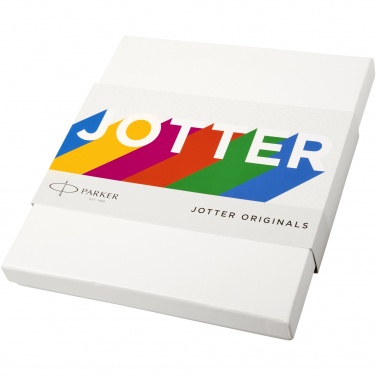 Logo trade promotional products image of: Parker Classic notebook and Parker pen gift box