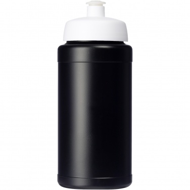 Logo trade promotional product photo of: Baseline 500 ml recycled sport bottle