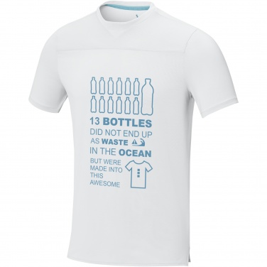 Logo trade business gift photo of: Borax short sleeve men's GRS recycled cool fit t-shirt