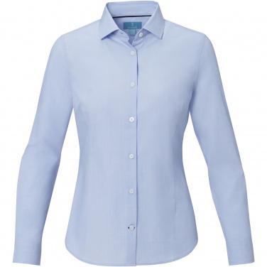 Logo trade promotional products picture of: Cuprite long sleeve women's organic shirt