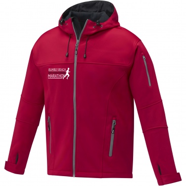 Logo trade promotional giveaways picture of: Match men's softshell jacket