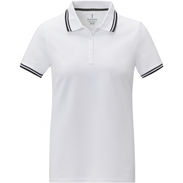 Logotrade business gifts photo of: Amarago short sleeve women's tipping polo