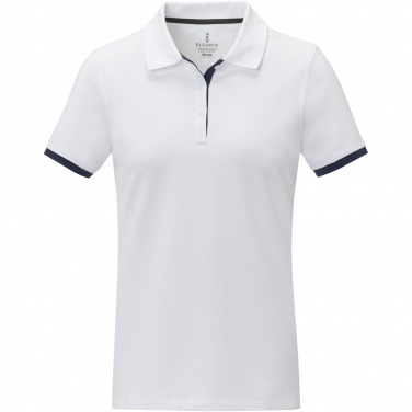 Logo trade promotional product photo of: Morgan short sleeve women's duotone polo