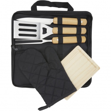 Logo trade promotional merchandise picture of: Gratar 5-piece BBQ set