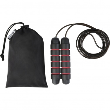 Logotrade promotional product image of: Austin soft skipping rope in recycled PET pouch