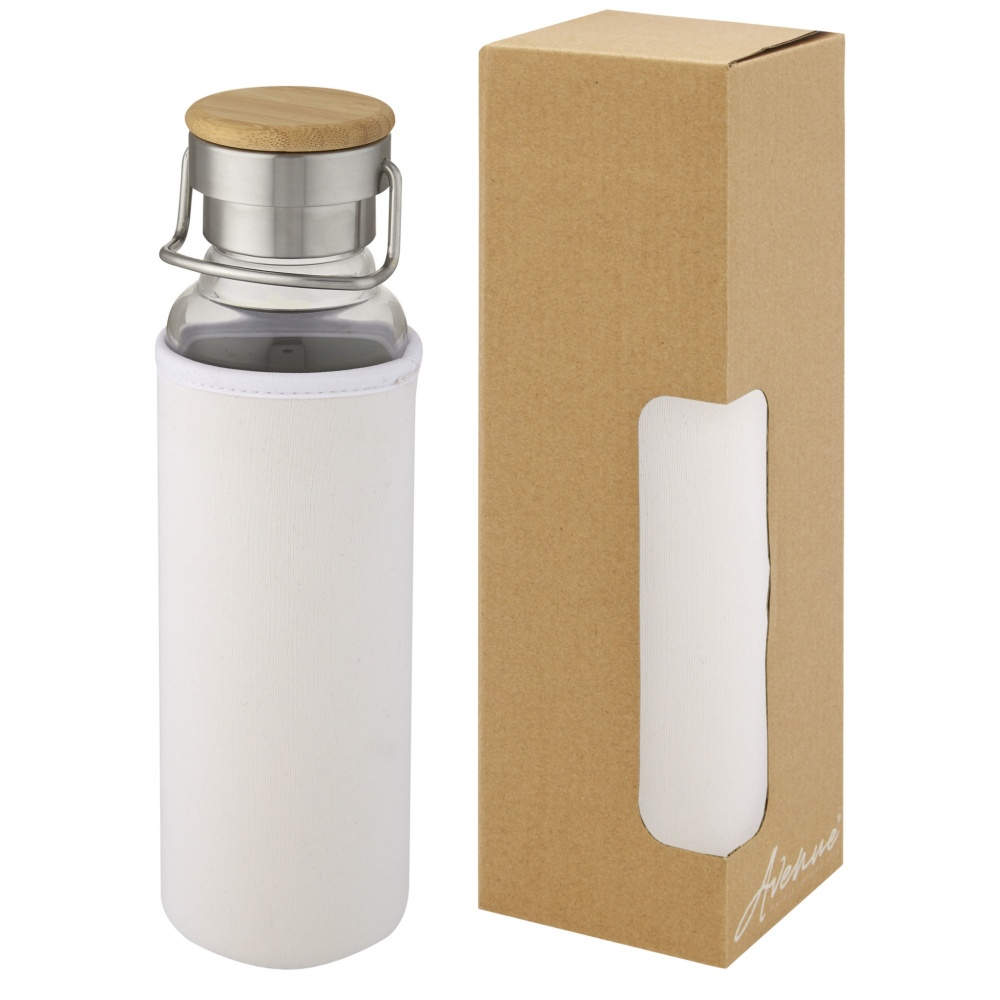 Logotrade promotional merchandise photo of: Thor 660 ml glass bottle with neoprene sleeve